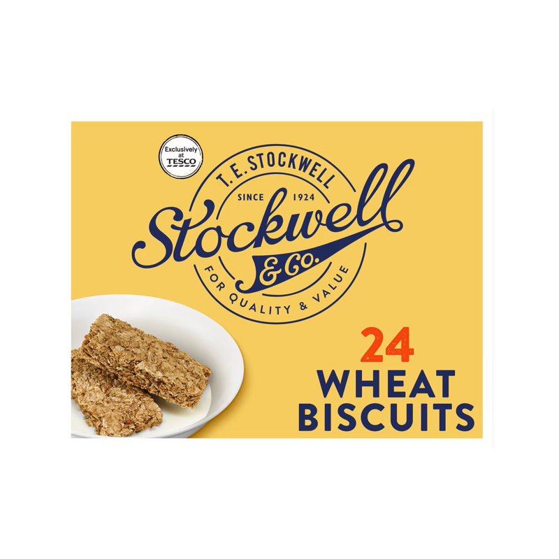 Stockwell & Co 24 Wheat Biscuits 432G