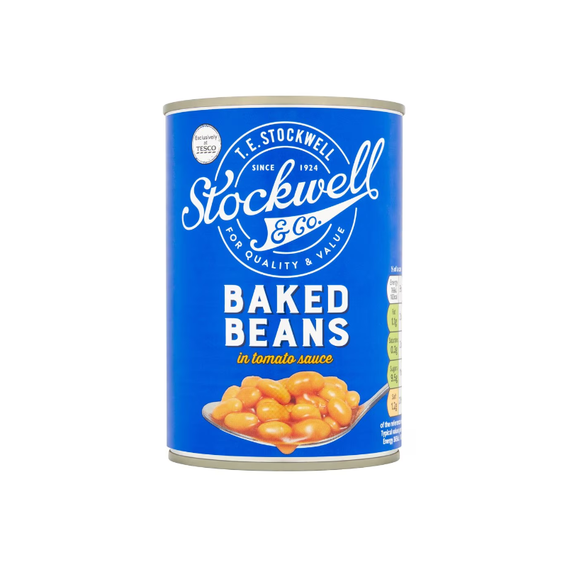 Stockwell & Co Baked Beans In Tomato Sauce 420G