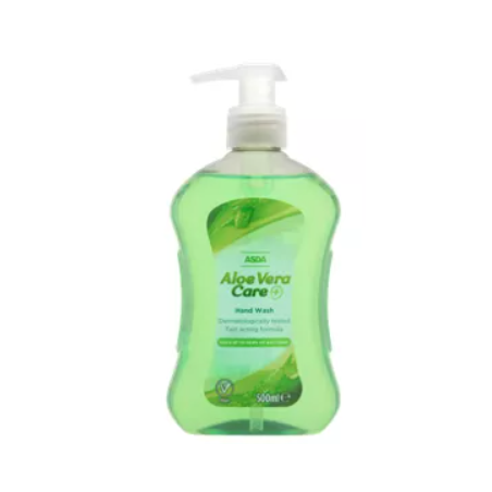 ASDA Aloe Vera Care + Hand Wash 500ml