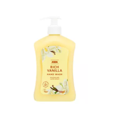 ASDA Rich Vanilla Hand Wash 500ml