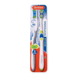 Dentitex Premium Medium Toothbrushes 2 Pack